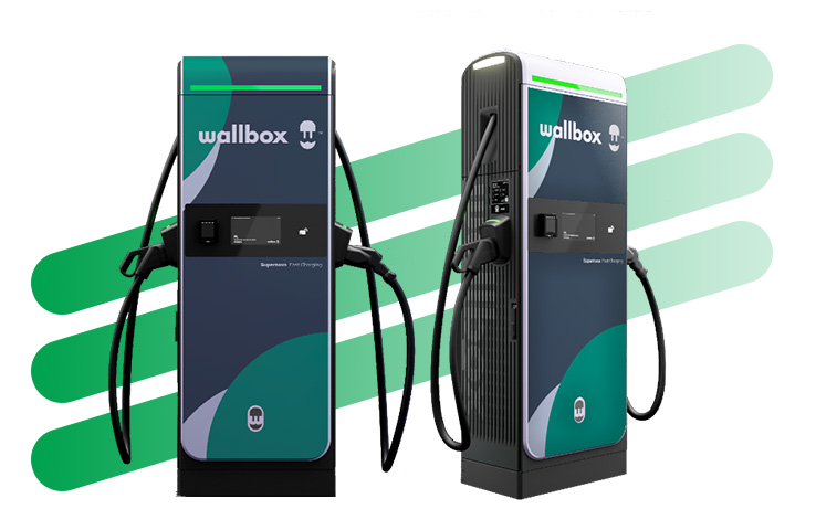 ABL Supernova Schnellladesäule mit Branding ab Werk