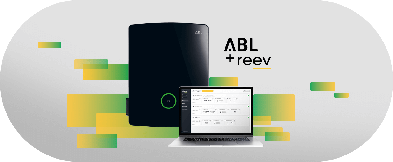 ABL reev ready Ladestation mit reev Dashboard | ABL