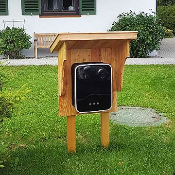 Wallbox at the hotel parking lot