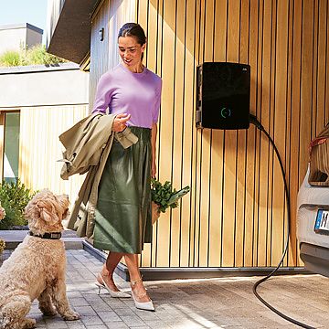 Auto van de zaak thuis opladen