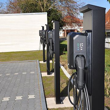 Wallbox eMH1 in een privé parkeergarage